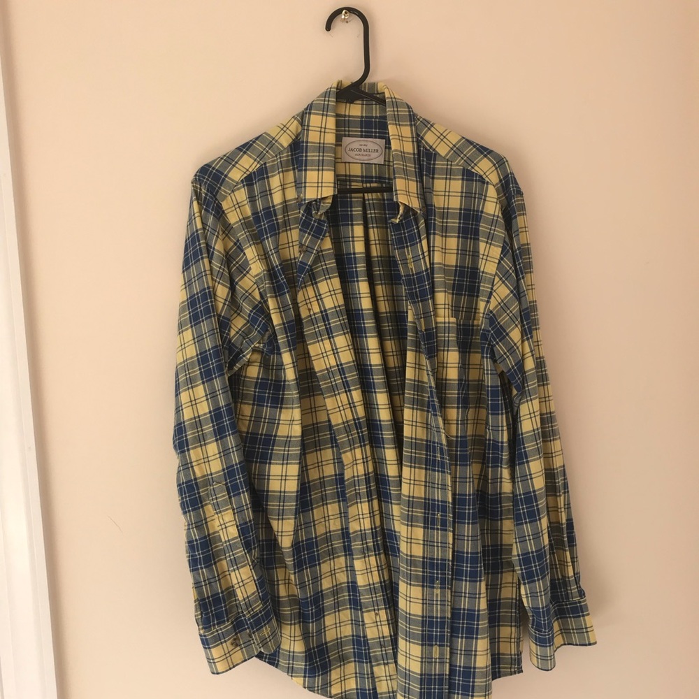 Jacob Miller Shirt Maker Plaid Flannel